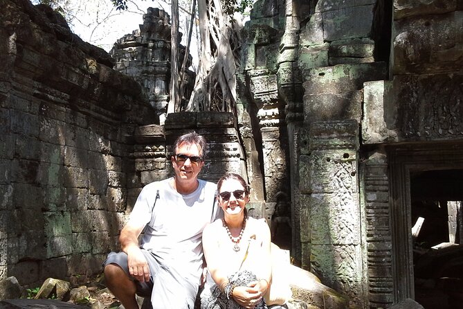 1-Day private Angkor Temple Tour by Tuk Tuk from Siem Reap - Bayon temple: those face towers, plus the stories