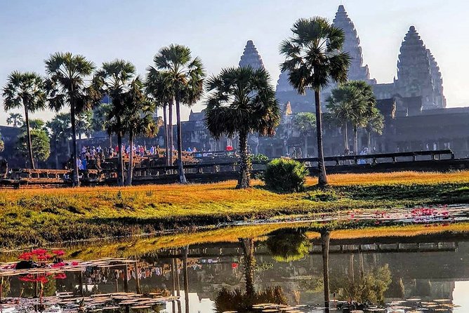 1-Day Uncover The Endless Treasure Of Angkor Tour with Sunset. - Angkor Wat in the morning: focus on carvings, layout, and meaning