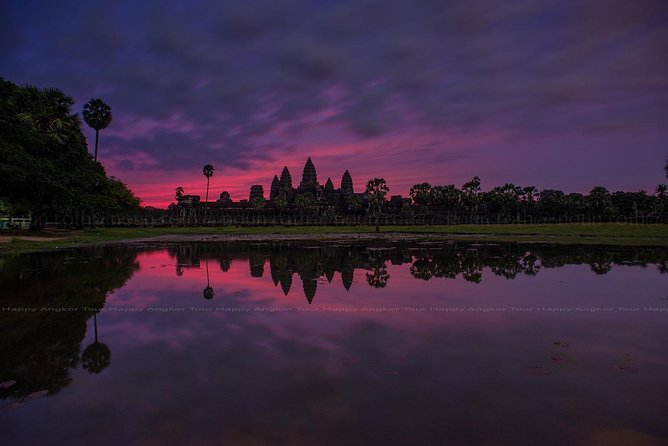 2-Day Angkor Wat with Temples On Small Circle & Kulen Waterfall - Day 1 at Angkor Park: Angkor Wat, Ta Prohm roots, and Angkor Thom faces