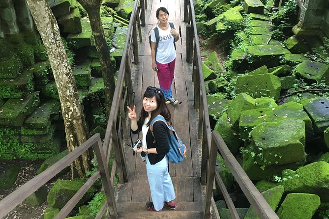 2-Day Explore Angkor Temple & Floating Village - Day 1: Angkor Thom to Angkor Wat, then sunset at Phnom Bakheng