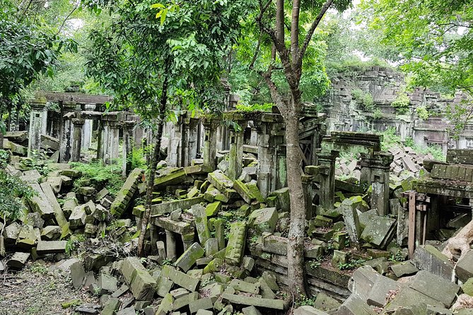 2-Days Private Tour in Angkor Sunrise, Banteay Srei and Beng Mealea Temple - Bayon and Ta Prohm: faces, ruin mood, and movie-level photo angles