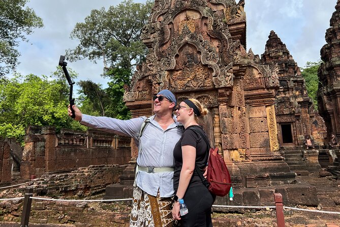 4-Day Excursion of Angkor, Koh Ker, Beng Mealea, Tonle Sap and Waterfalls - Day 2: Angkor Thom’s terraces and gates, Angkor Wat after lunch, then Phnom Bakheng at sunset