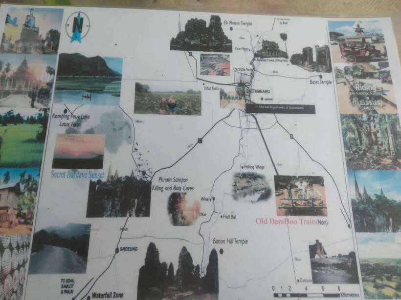 Afternoon Tour: Bamboo Train, Killing Cave &Bat Cave - Shrine stop and suspension bridge: small, good, and easy