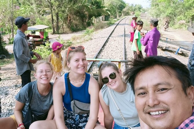 AfternoonTour.Bamboo train.killing cave with Secret bat cave - Old Bamboo Train ride: the $5 add-on you should expect