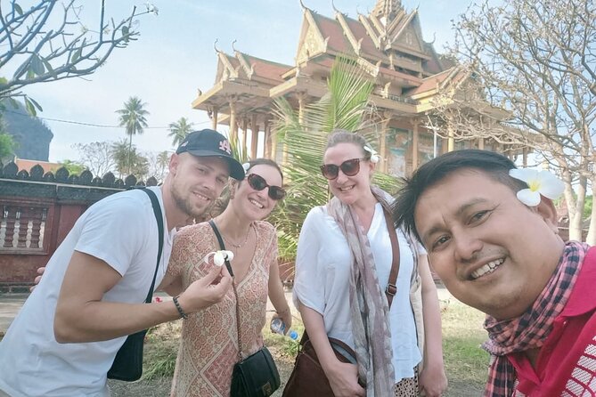AfternoonTour.Bamboo train.killing cave with Secret bat cave - Rice field roads to the Secret bat cave at sunset