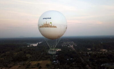 Angkor Balloon Sunrise or Sunset ride.