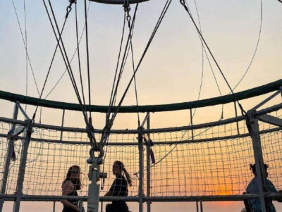 Angkor Balloon Sunrise or Sunset ride and Pick up/Drop off