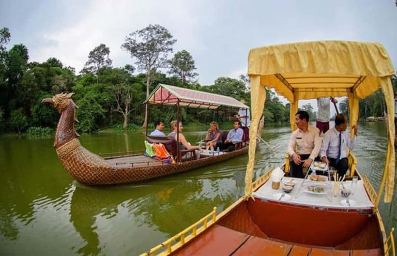 Angkor Bike tour & Gondola Sunset Boat - The short break that keeps the ride pleasant