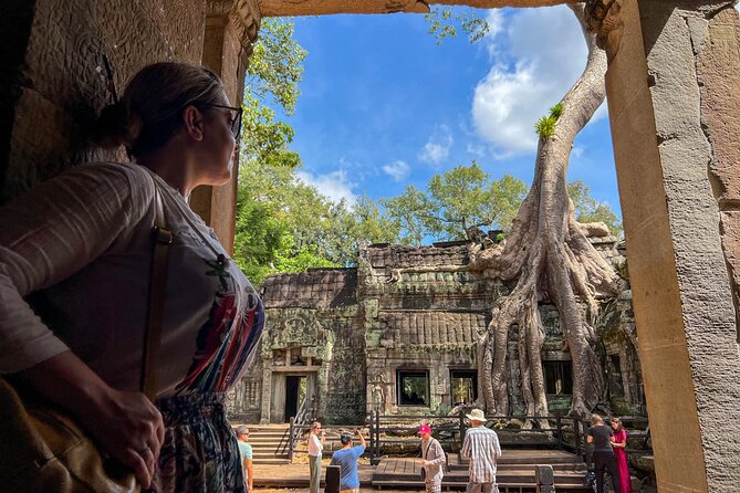 Angkor Highlight Sunrise Guided Tour & Banteay Srei Temple - Ta Prohm: jungle roots and the “it feels unfinished” look