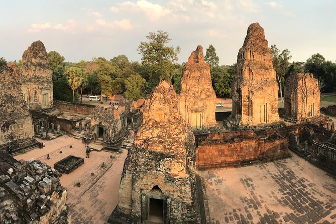 Angkor Jeep Tour with Sunset & Sunrise - Day 1 ends at Pre Rup for sunset temple views