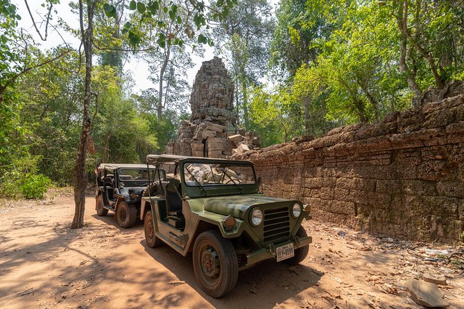 Angkor Jeep Tour with Sunset & Sunrise - Ta Prohm: the tree roots, the famous look, and why it still works
