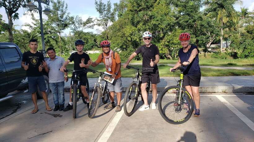Angkor Jungle Biking Adventure Private Cycling Tour - Angkor Thom and Bayon: Moving Through the Ancient City Walls