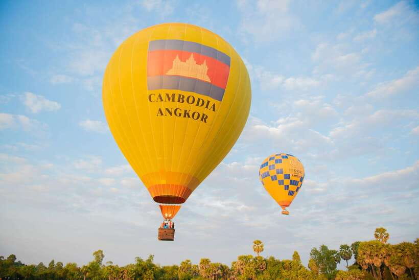 Angkor Stunning Hot Air Balloon - How the half-hour in the air really works (and what you can do on board)