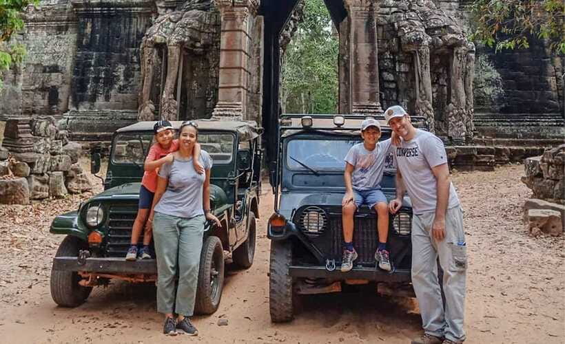 Angkor Wat: Guided Jeep Tour Inclusive lunch at local house - Price and value: what $75 covers and what you still must pay