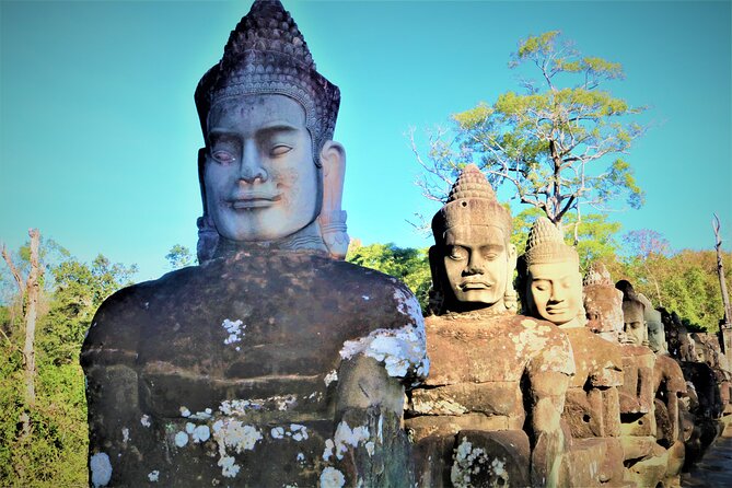 Angkor Wat Highlights and Sunrise Guided Tour from Siem Reap - Bayon Temple and the faces of Angkor Thom