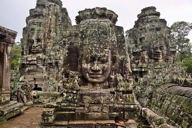 Angkor Wat Small-Group Sunrise Tour from Siem Reap - Bayon Temple: the smiling faces you can’t ignore