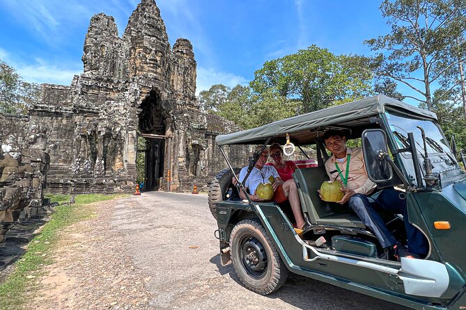 Angkor Wat Sunrise and Market Tour by Jeep - Price and value: the $80 tour, plus the Angkor pass reality