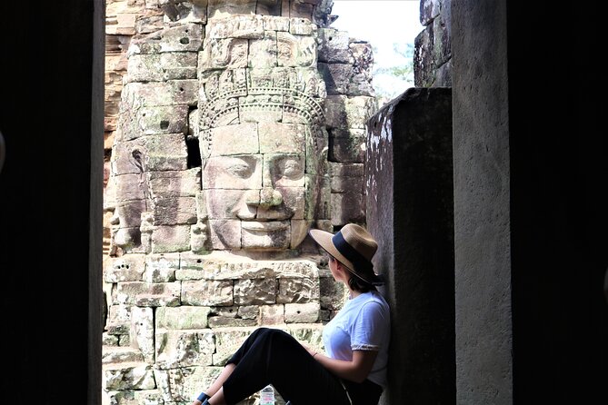 Angkor Wat Sunrise and Tonle Sap Lake 1.5 Days - Angkor Thom South Gate to Bayon, the empire’s big entrance