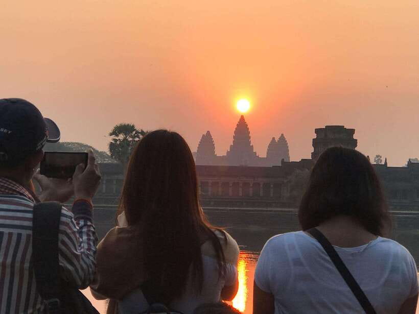 Angkor Wat Sunrise by Vintage Jeep – Private Tour - Ta Prohm first, when the trees still feel like they own the place
