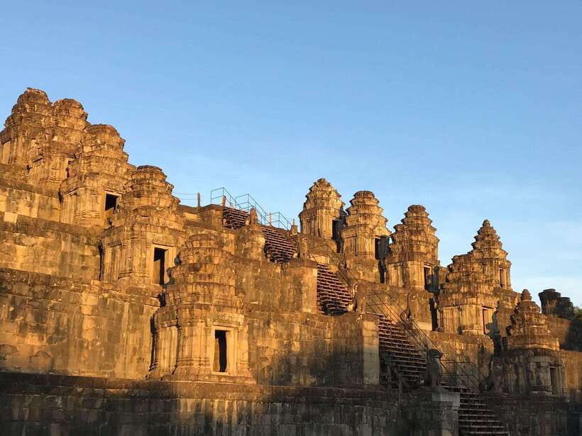 Angkor Wat Sunrise by Vintage Jeep – Private Tour - Angkor Thom, Bayon’s smiling faces, and finishing at South Gate