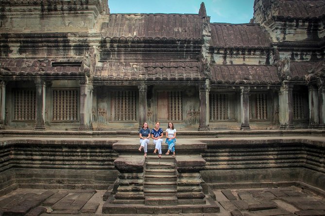 Angkor Wat Sunrise Experience with Breakfast - Angkor Thom, Victory Gate photos, then Bayon’s stone faces