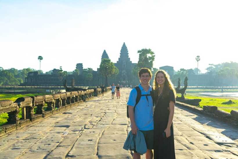 Angkor Wat Sunrise Private Tuk-Tuk Guided Tour - Ta Prohm: jungle vines, crumbling stone, and great mood for photos