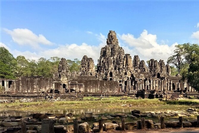 Angkor Wat Sunrise, Ta Promh, Banteay Srei, Bayon Private Tour - Angkor Thom South Gate: The Restored Faces at the Main Road