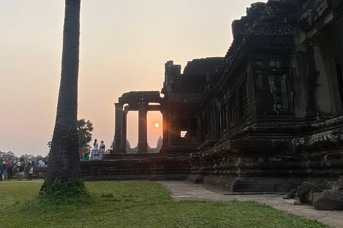 Angkor Wat Sunrise Tour & Archaeological Park Exploration - Angkor Wat at First Light, Pond Views, and Morning Walking