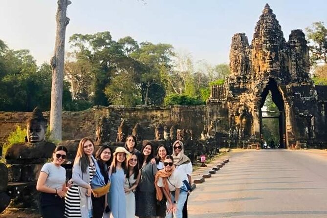 Angkor Wat Sunset Small Group Tour with Lunch Included - Angkor Thom South Gate and a quick look at the Leper King Terrace