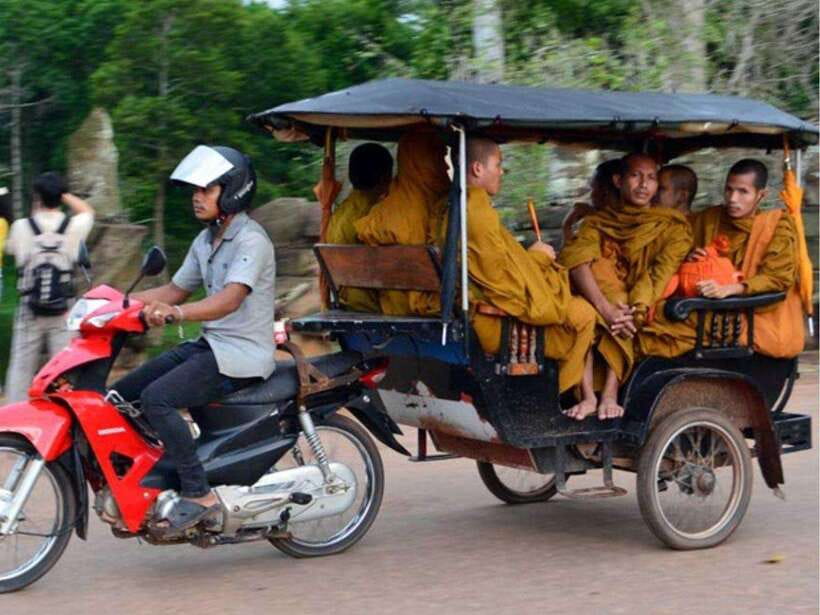 Angkor Wat Tour by Tuk-Tuk with English Speaking Driver - Ta Prohm: giant roots, moody light, and lots of time for photos