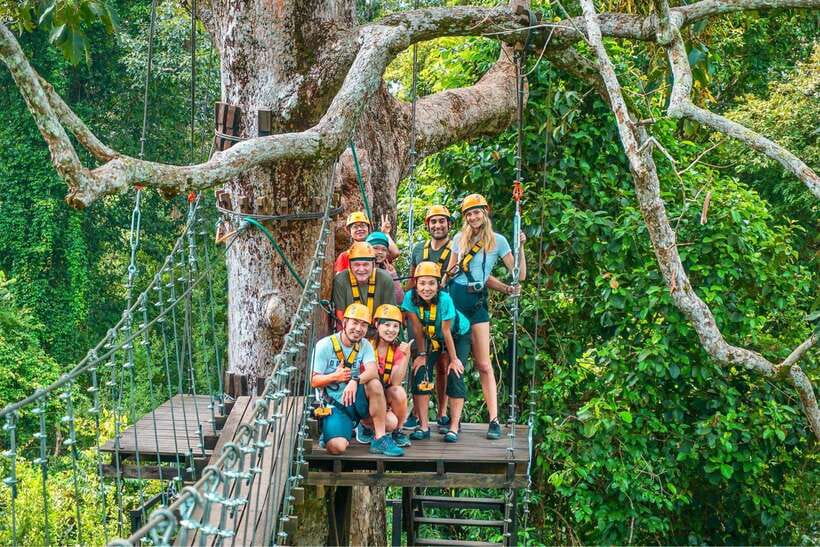 Angkor Zipline and Temple Tour with Sunset - Angkor Thom on Foot: Bayon’s Smiles and the Royal Enclosure Stops