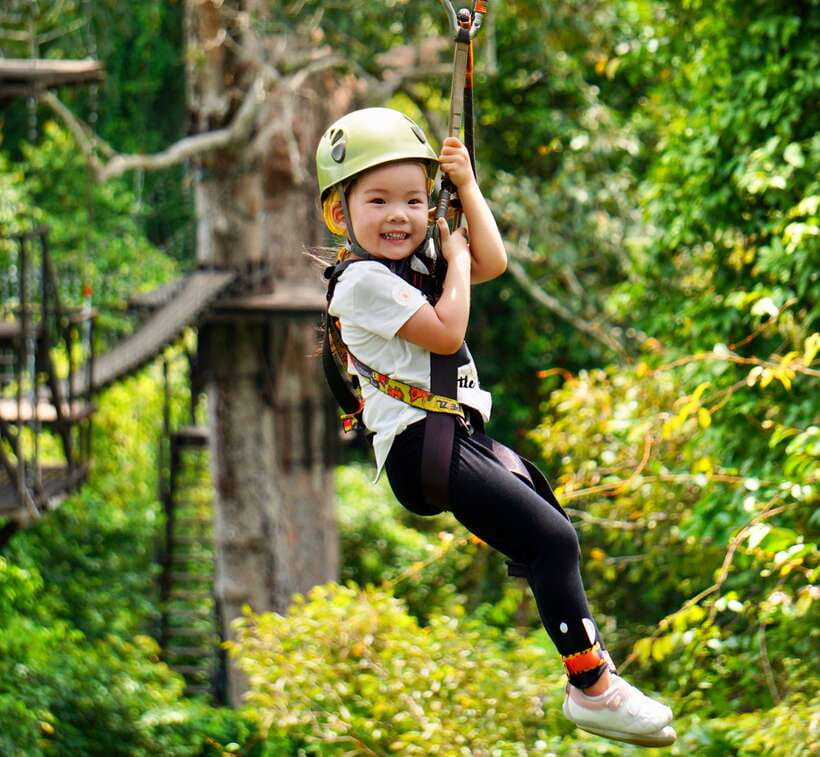 Angkor Zipline Eco-Adventure Canopy Tour - Inside Angkor Archaeological Park, where the treetops beat temple crowds