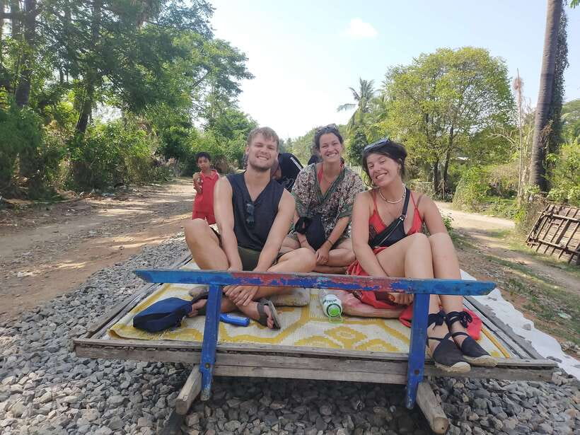 Battambang: Tuk-Tuk, Bamboo Train, Killing/Bat Caves, Sunset - Bamboo Train Time, $5 Ticket Reality, and What to Bring