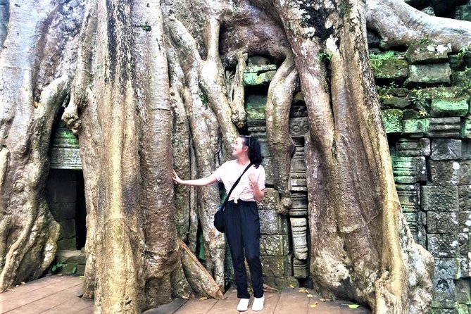 Best Temples Day Tour in Siem Reap with Sunset - Ta Prohm jungle ruins: the stop where your camera becomes a worker