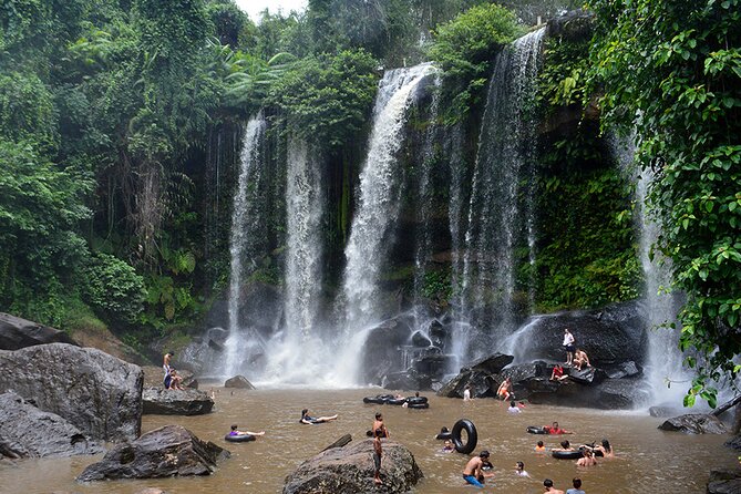 Day Trip to Phnom Kulen Mountain from Siem Reap - Khmer ruins, pagodas, and the mountain-top temple stops