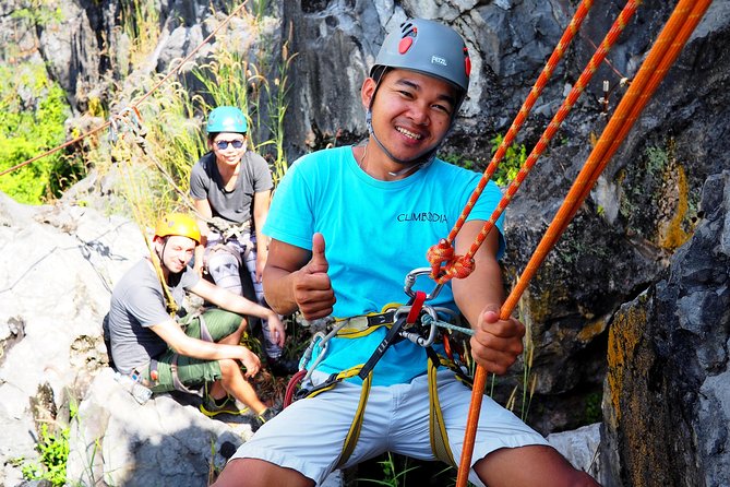 Discovery Tour: Caving, Climbing, Via Ferrata and Abseiling in Kampot - Phnom Kbal Romeas makes this climb-and-cave combo work