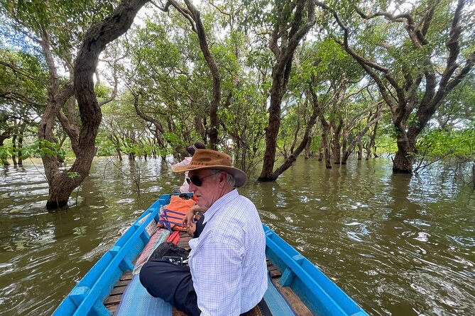 Experience Tranquility: Kampong Phluk Floating Villages Tours - Flooded forest mangroves by boat, the highlight for many people