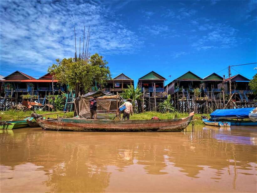 Floating Village-Mangroves Forest Tonle Sap Lake Boat Tour - Kampong Pluk station, Kampong Phluk photos, and the floating village hour