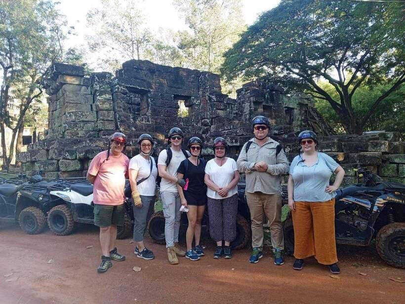 From Siem Reap: 02 Hours Quad Bike Tour in Countryside - The monastery stop and why a short cultural moment can work
