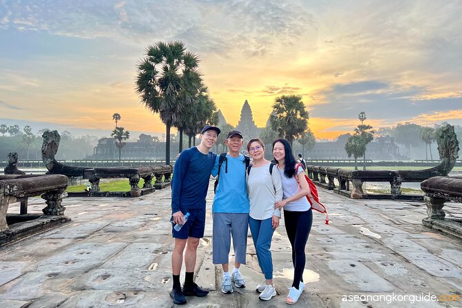 From Siem Reap: Angkor Wat and Floating Village 3-Day Trip - Day 1: Angkor Thom first, Angkor Wat after lunch, Phnom Bakheng at sunset time