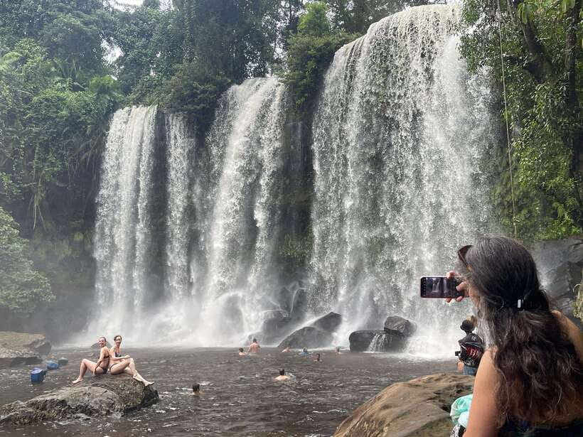 From Siem Reap: Banteay Srei and Kulen Waterfall Guided Tour - Peng Chruonh (Amazing Cliff): a ridge viewpoint with a hidden-site vibe