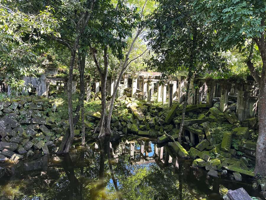 From Siem Reap: Half-Day Tour to Beng Mealea Temple - Beng Mealea’s jungle ruins feel different for a reason