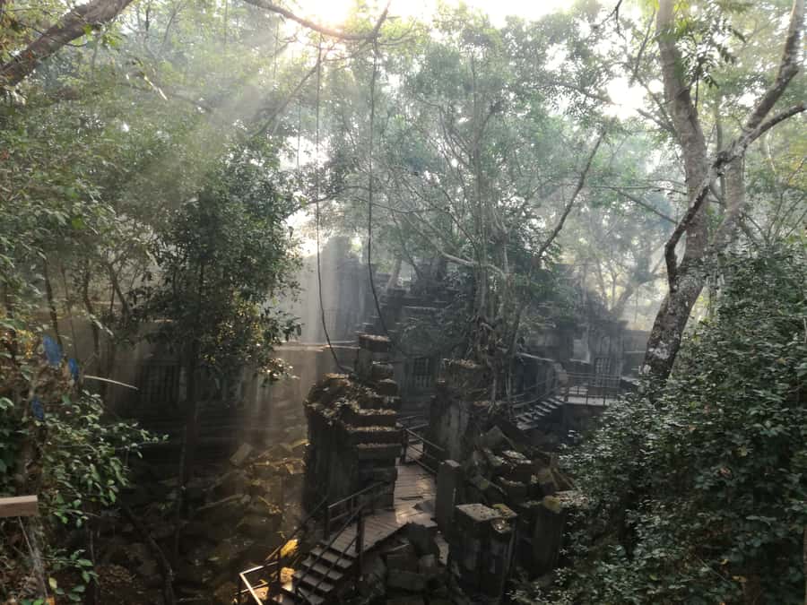 From Siem Reap: Half-Day Tour to Beng Mealea Temple - The ride from Siem Reap: quick countryside time, not a long slog
