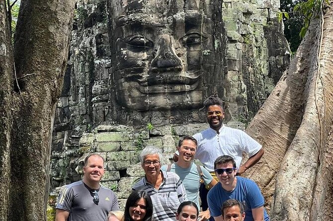 Full Day Archeological Tour in Siem Reap with Sun Set - Angkor Thom South Gate photos, then Bayon’s 254 faces