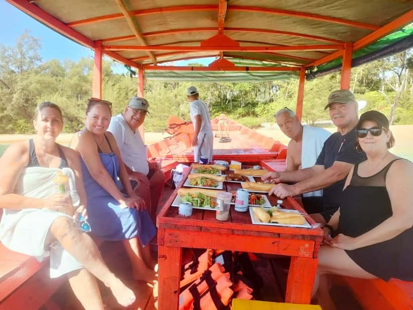 Full Day City Tour with A Boat Trip to 2 Islands - Koh Takeiv Island beach time, and the BBQ that makes it worth the trip