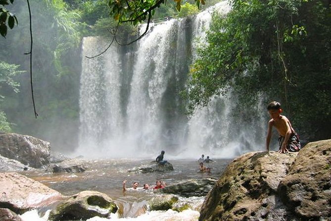 Full-Day Kulen Waterfall & 1000 Lingas Join-in Tour - Kulen Waterfall, jungle time, and swim-ready planning