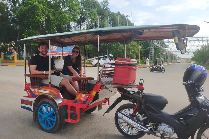 Full/Half Day Tuk TuK: Handicrafts Bambootrain Killing&Bat Caves - Wat Samrong Knong and bamboo sticky rice, cooked the local way