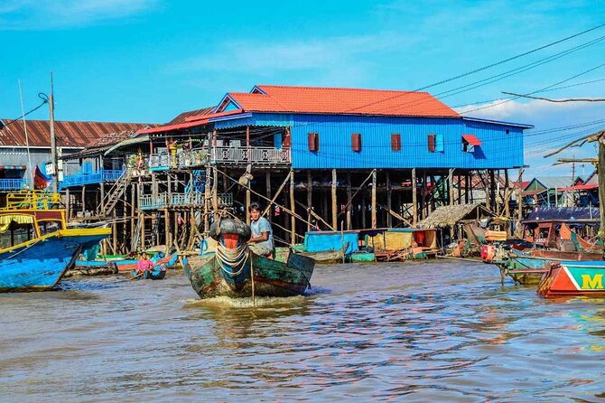 Half Day Floating Village at Tonle Sap Lake joined tour - Kampong Phluk floating village: stilt houses, fishing livelihood, and how the lake shapes life