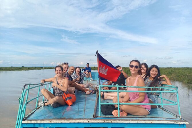 Half Day Kompong Pluck stilt home Village on Tonle Sap & Sunset - Boat Ride On Tonle Sap: Stilt Homes, Schools, Pagodas, And Fishing Life