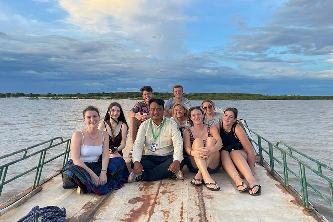 Half Day Kompong Pluck stilt home Village on Tonle Sap & Sunset - Optional Flooded-Forest Boat Or Canoe Ride (Extra Cost)